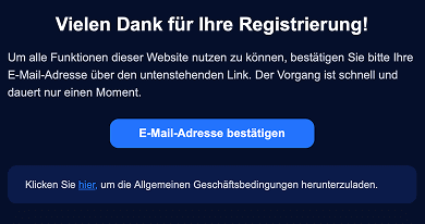 Bestätigen Sie Ihr Profil