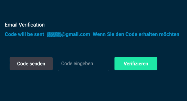 Bestätigen Sie Ihr Profil